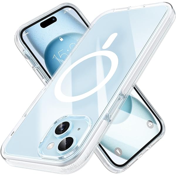 ProCaseMall iPhone 15 Plus Case - Compatible with MagSafe-White