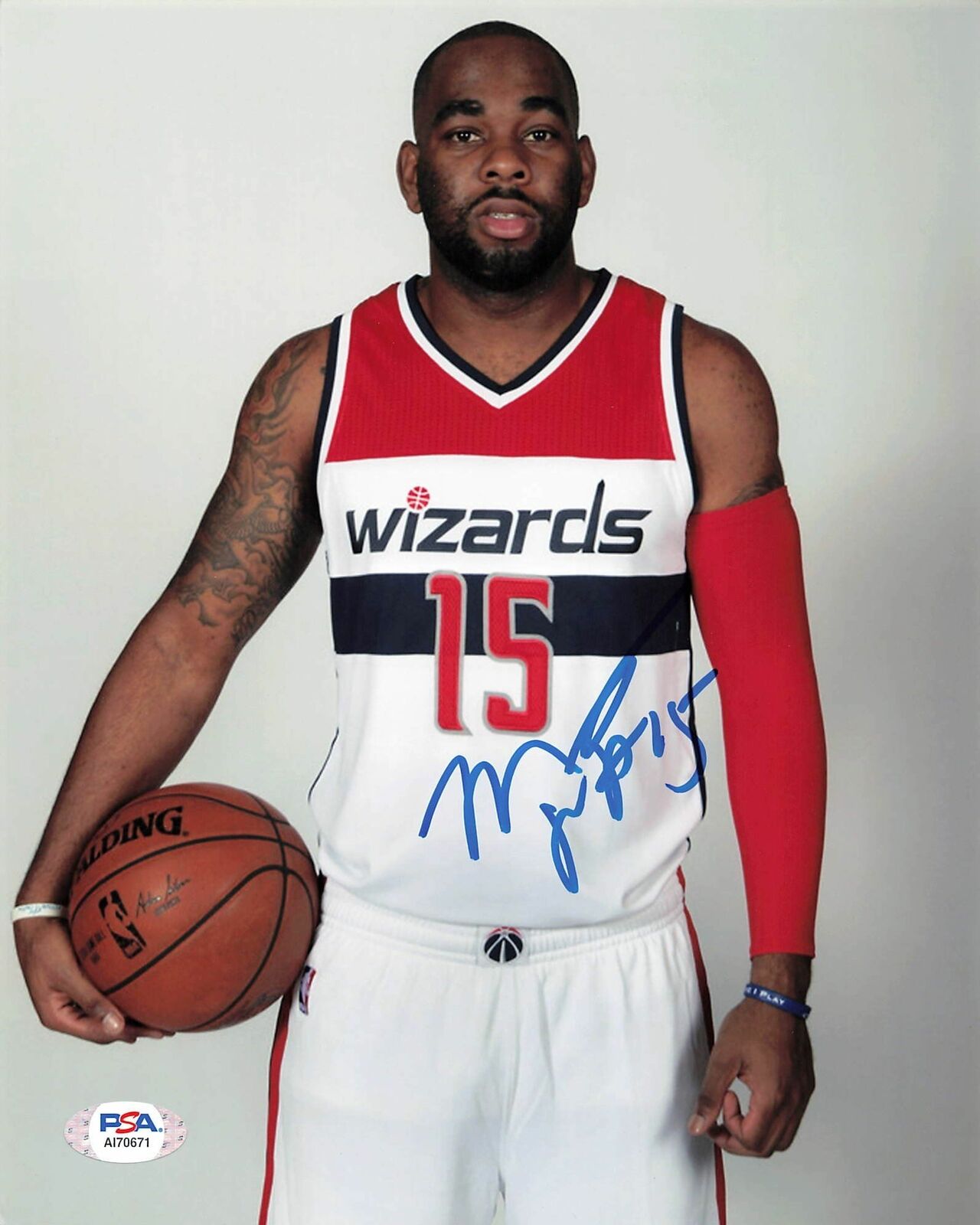 Marcus Thornton signed 8x10 Photo Poster painting PSA/DNA Washington Wizards Autographed