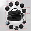 Bike Rack Bag with Reflector & Shoulder Strap Bicycle Trunk Pannier Bicycle Bag