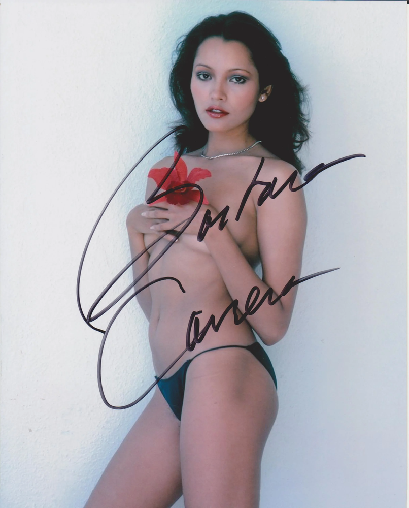 Barbara Carrera Original Autographed 8x10 Photo Poster painting #8 - NEVER SAY NEVER AGAIN