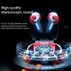 SB18 True Wireless Earbuds for Sports and Gaming Bluetooth Earbuds Waterproof Noise Cancelling Running Sports Wireless Bluetooth Earbuds with Microphone
