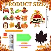 12PCS Diamond Painting Magnets Refrigerator for Adult Kid Fridge Kit(Thanksgiving)