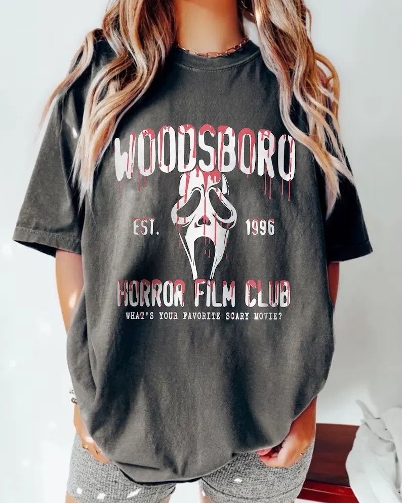 Comfort Colors Woodsboro Horror Club Shirt
