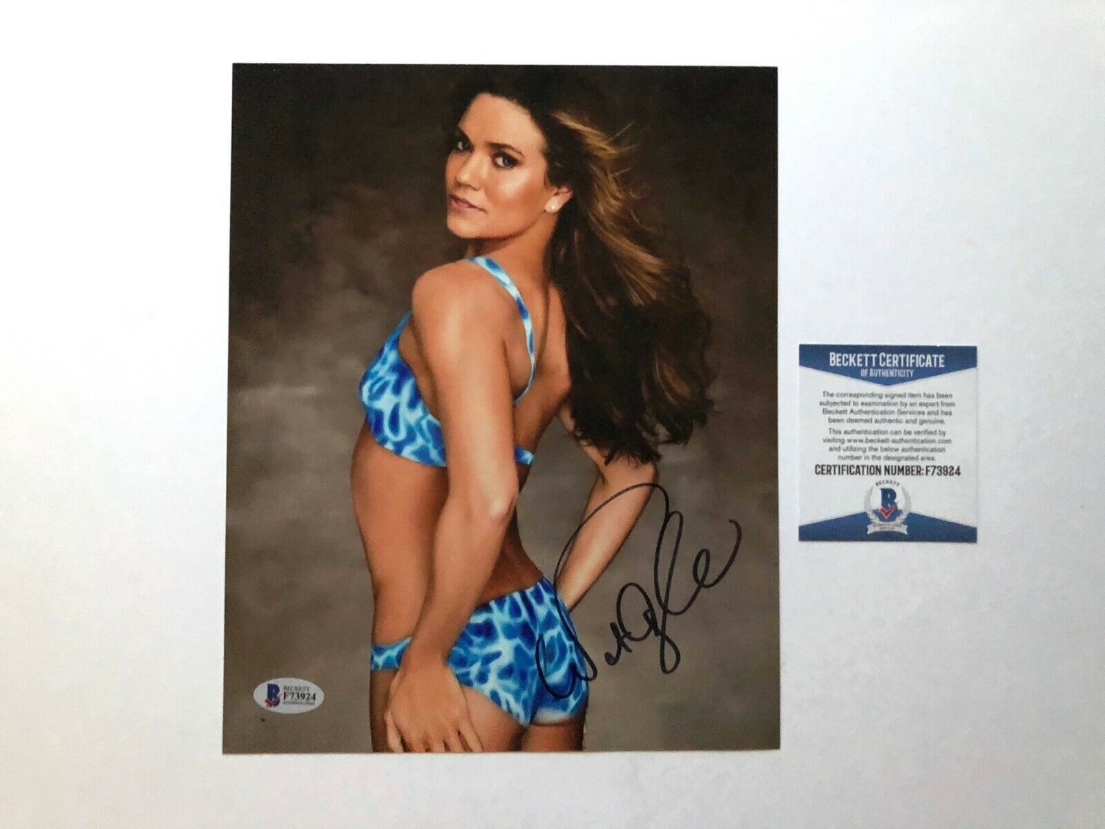 Natalie Coughlin Hot! signed autographed Olympic sexy 8x10 Photo Poster painting Beckett BAS coa