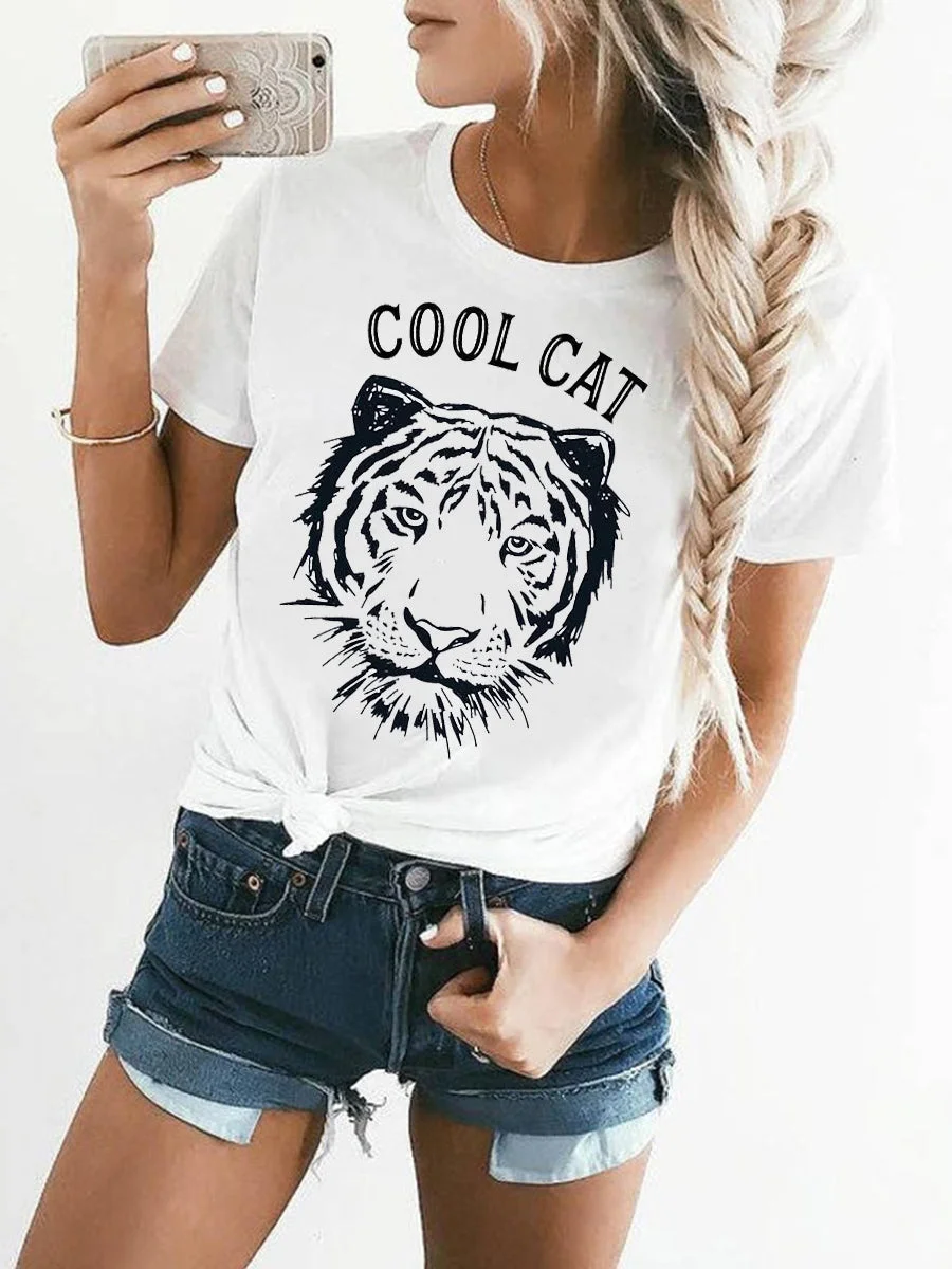 Cool Cat Tiger T-Shirt