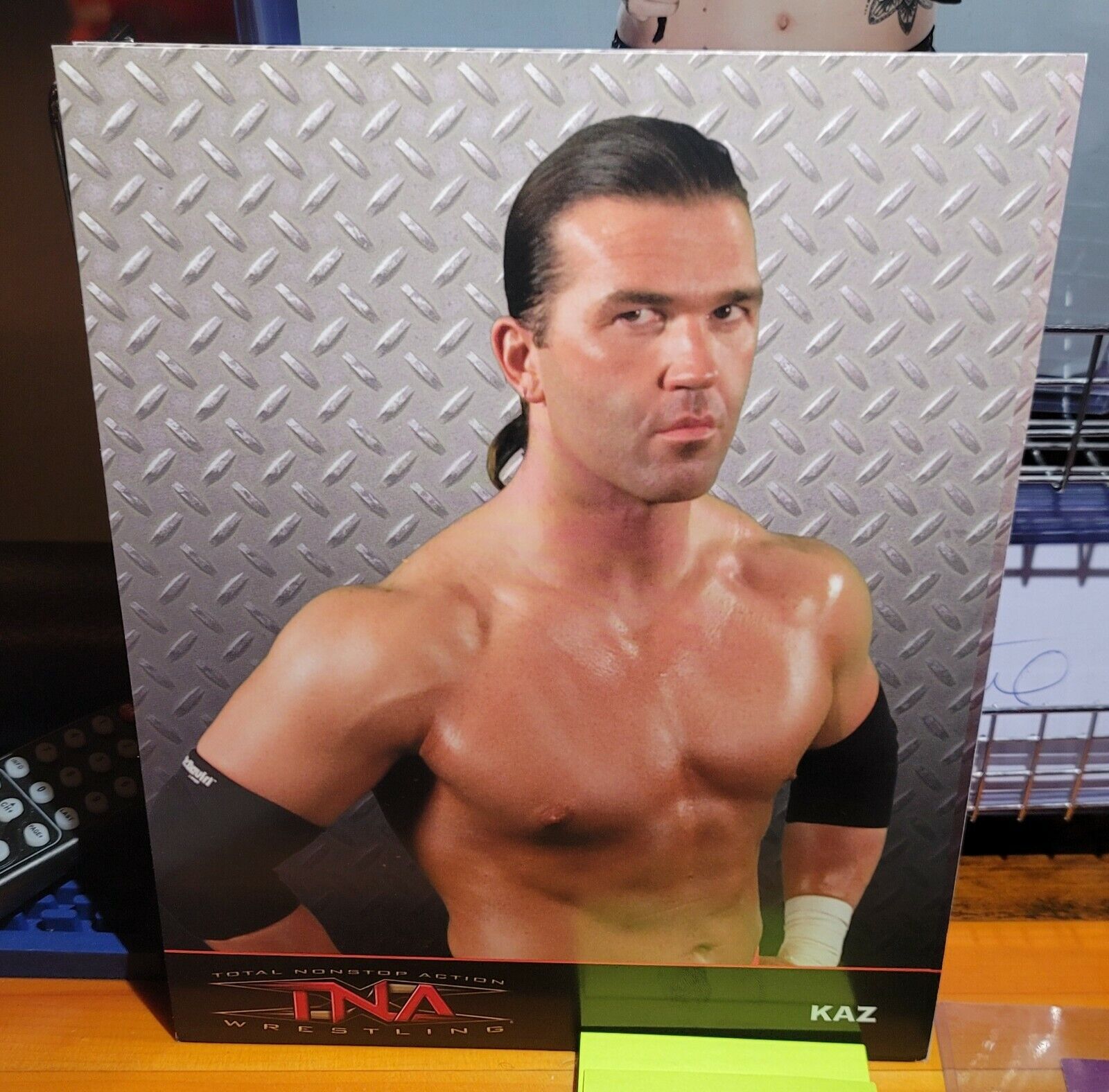 KAZ Frankie Kazarian TNA Impact official original 8x10 wwe wwf promo Photo Poster painting