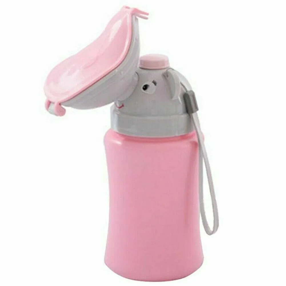 2019 Baby Travel Urinal Pot ABS Kid Portable Urinal Toilet Potty Training Baby Boys Girl Car Travel Supply 500ML