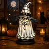 Gothic Witch Hat Night Light Halloween Decorations Colorful Wizard Hat Lamp