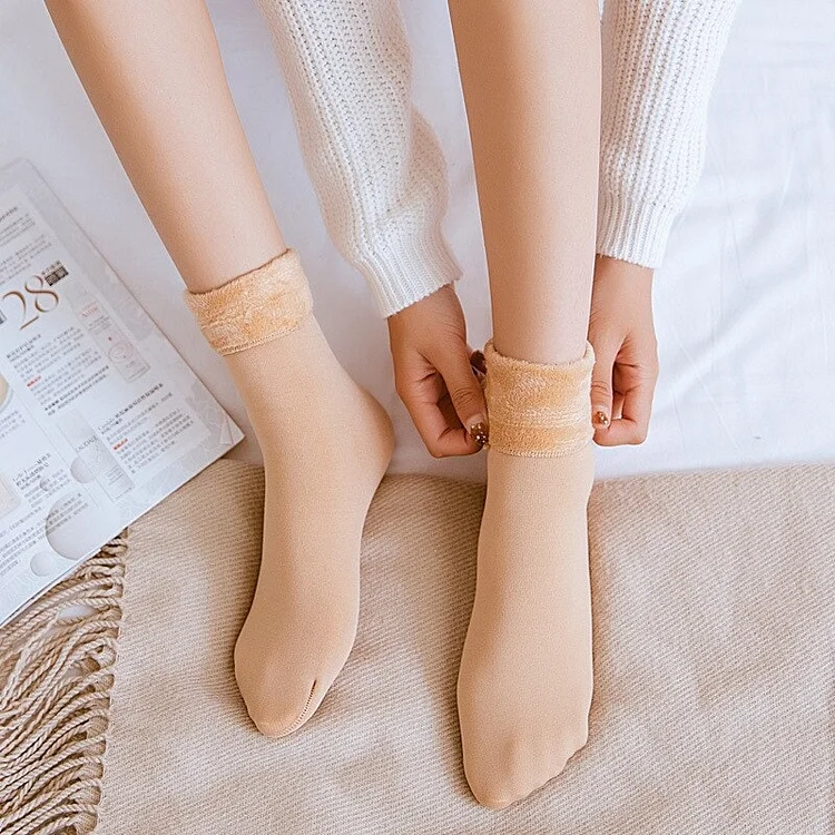 Fleece-Lined Socks shopify Stunahome.com