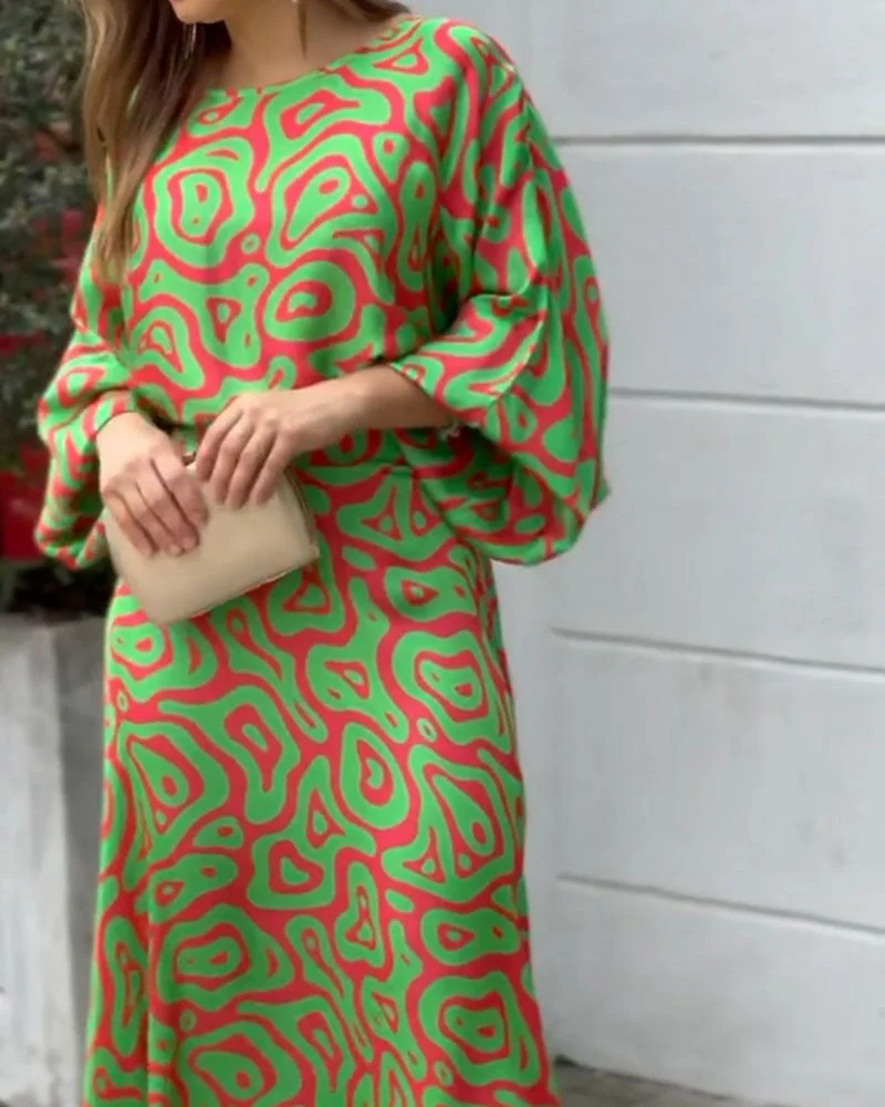 Street Fashion Print Casual Suit