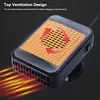 12V 200W Portable Car Heater 2 In 1 Automobile Windshield Defroster for Window
