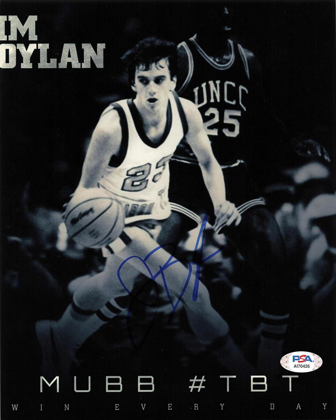 Jim Boylan signed 8x10 Photo Poster painting PSA/DNA Marquette Autographed