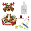 Acryl Weihnachten Hund Katze - 5d DIY Handwerk Ornament