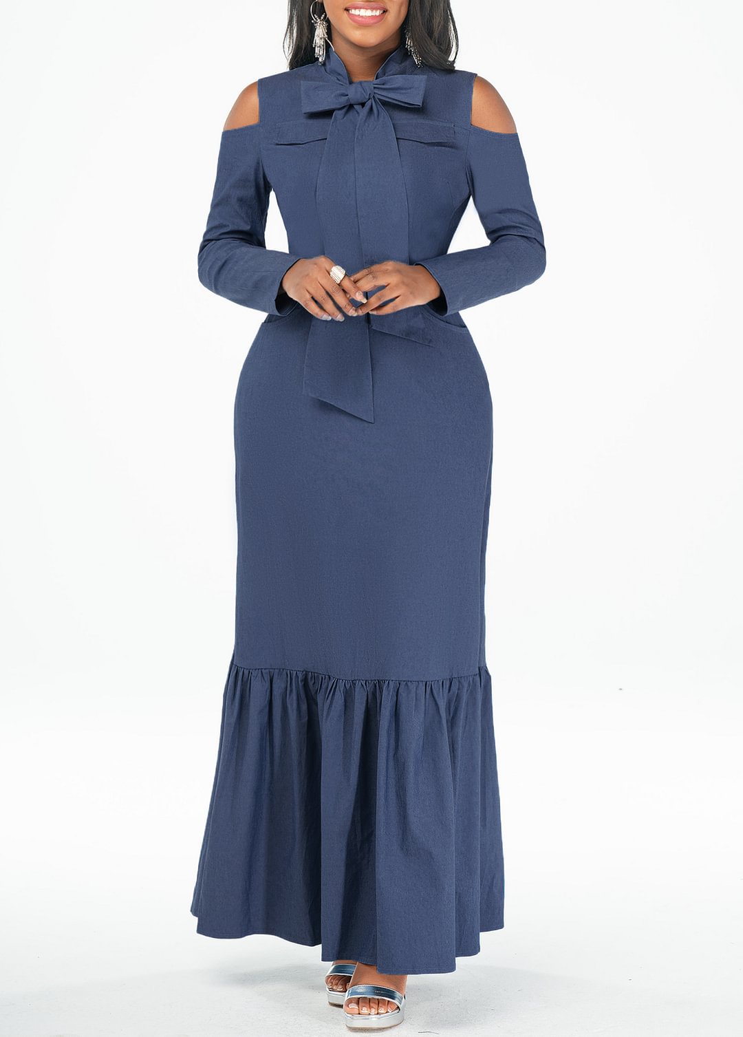 Ladies Casual Elegant Long Dress