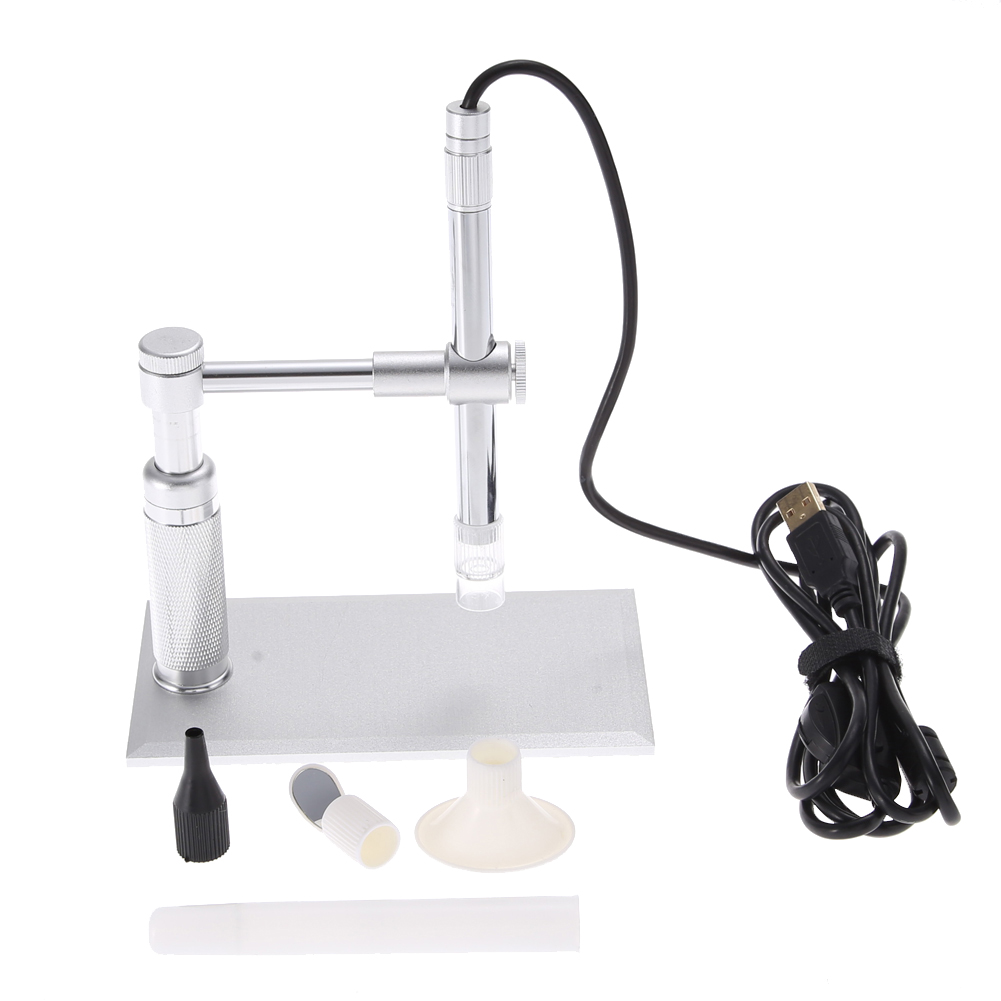 

2Mp Usb Digital Microscope 500X 8 Led Camera Stand Microscopy, 501 Original