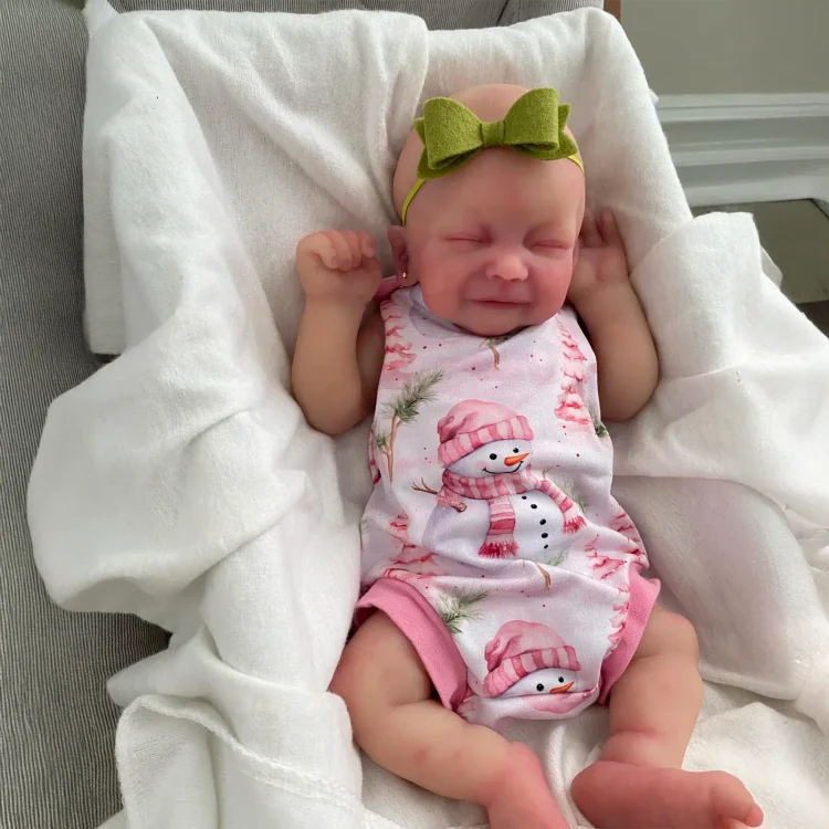  12"&16" Supple and Soft Limbs, Flexible Silicone Reborn Baby Doll Girl Bellain - Reborndollsshop®-Reborndollsshop®