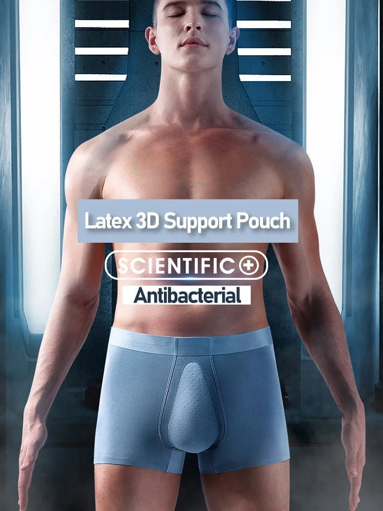 🔥 TOP 1 TRENDING SUMMER 2022 🔥-Mens Organic Latex Support Pouch Trunks