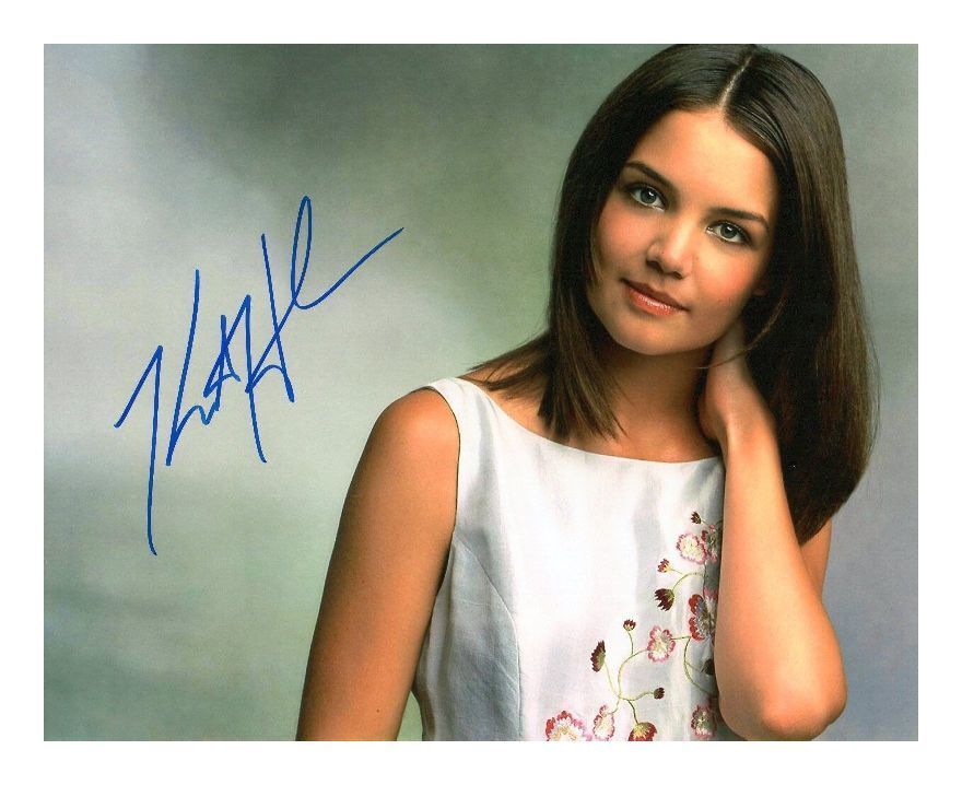 KATIE HOLMES AUTOGRAPHED SIGNED A4 PP POSTER Photo Poster painting PRINT 3