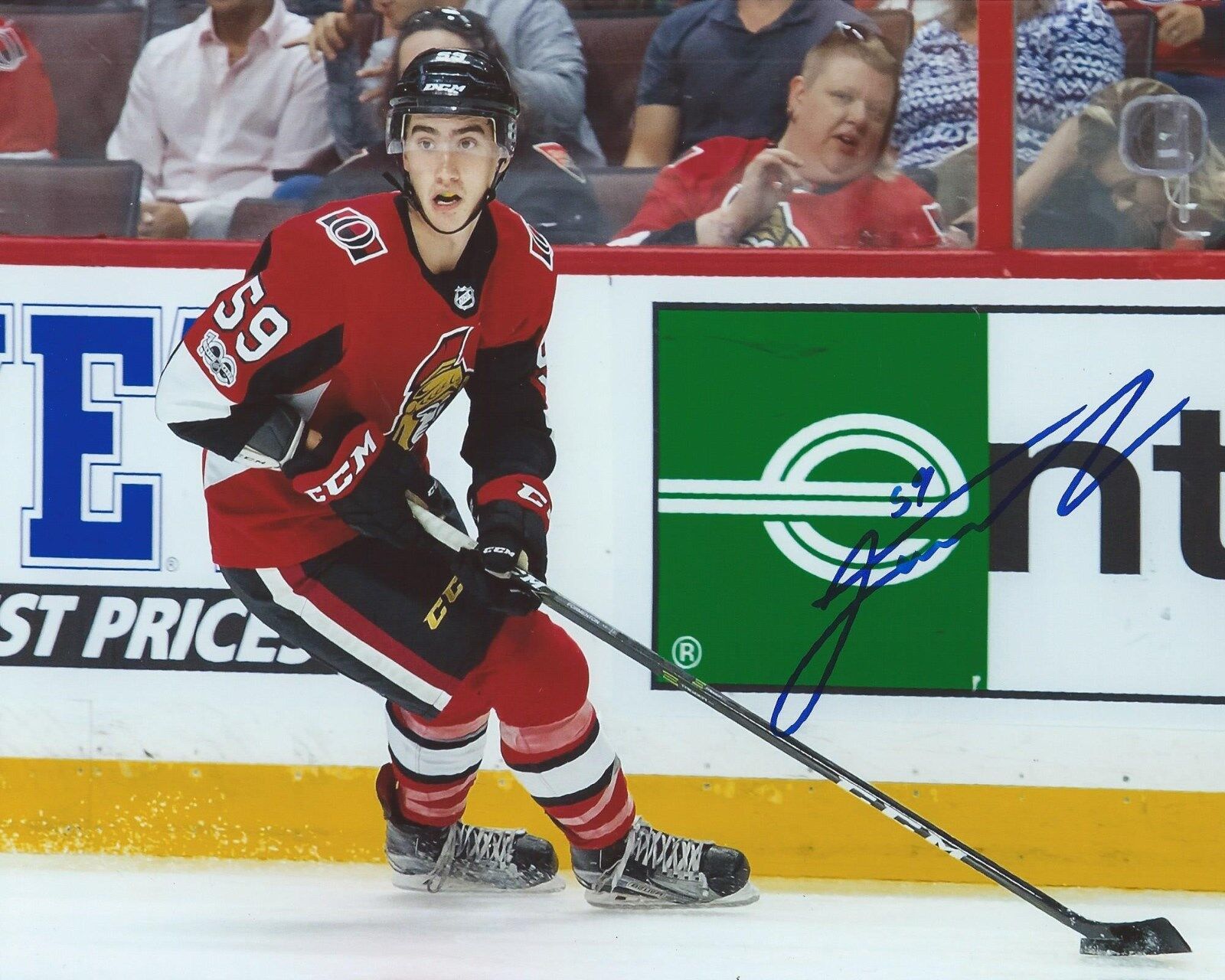 Alex Formenton Signed 8x10 Photo Poster painting Ottawa Senators Autographed COA