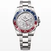 Rolex GMT-Master II White Gold M126719BLRO-0002 Meteorite dial 'Pepsi' on Oyster Super Clone (Gain weight)
