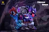 Big & 1/20 Scale World Zukan Throne Gengar Family - Pokemon Statue - sun Studio