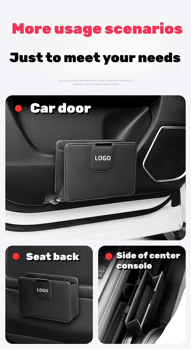 Car multifunctional car storage box