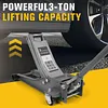 [US Local Warehouse] 3T Horizontal Hydraulic Jack Adjustable Dual Pumps Hydraulic Lift Auto Repair