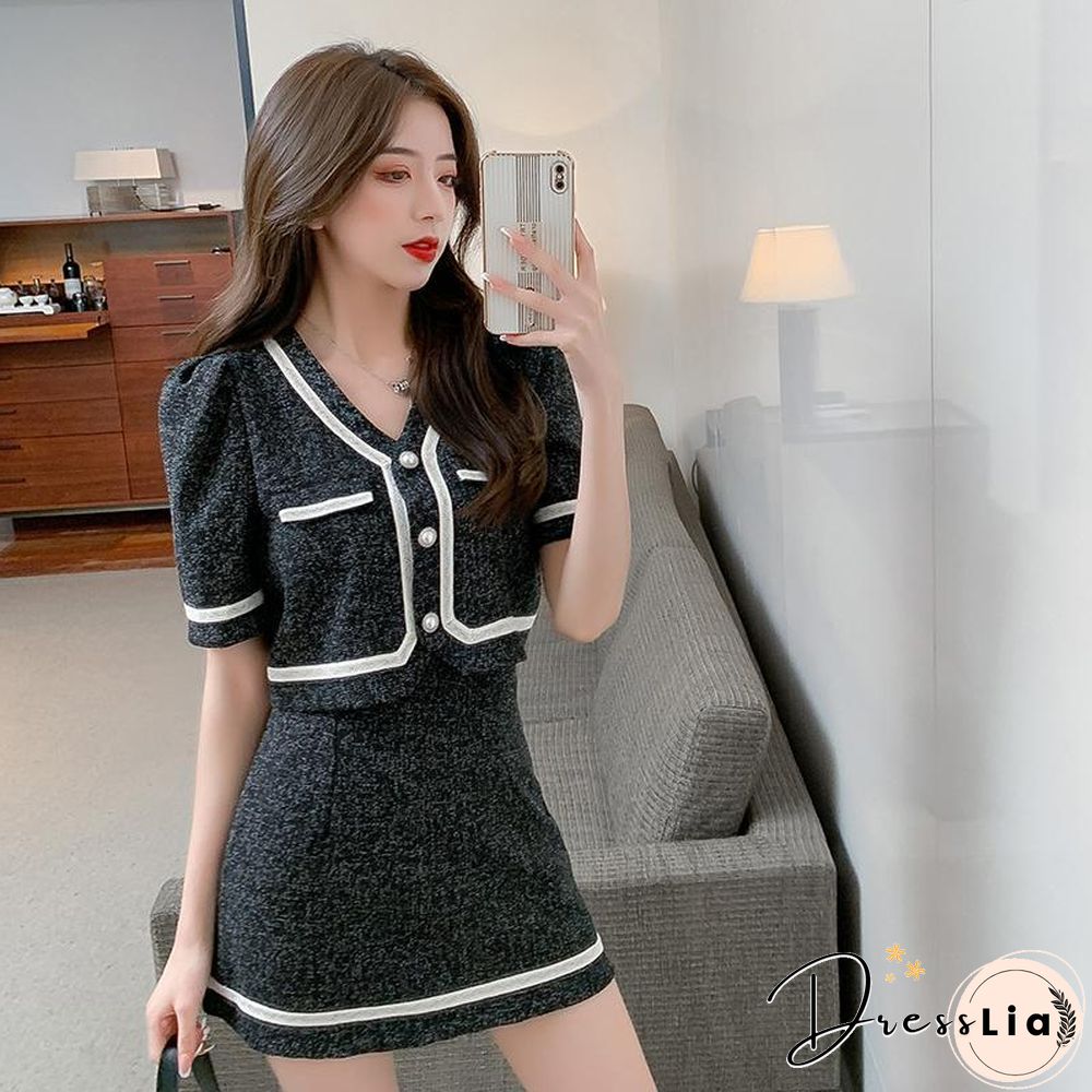 Fashion Short Two-Piece Set P11695