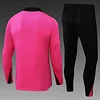 2024/2025 Chelsea Half-Pull Training Suit Pink Football Shirt 1:1 Thai Quality
