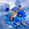 (Multi-Style) Bird Flower-11CT Stamped Cross Stitch 50*50/60*60cm