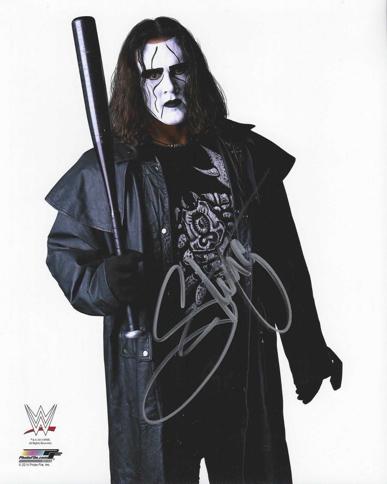 Sting WWE WWF Autographed Signed 8x10 Photo Poster painting REPRINT