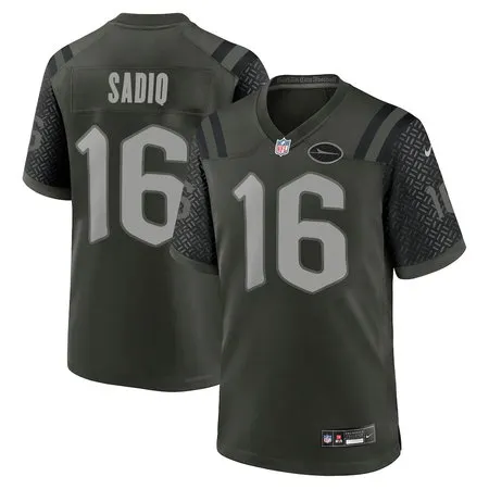 Youth New York Jets #16 Kenyon Sadiq Black 2026 NFL Draft Game Jersey