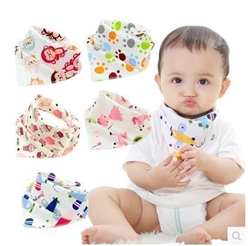 Cute Animal Stripe 100% Cotton Baby Accessories