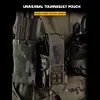 Closed Flap Tourniquet Pouch EMT Emergency Survival Med Pouch for Chest Rig Vest