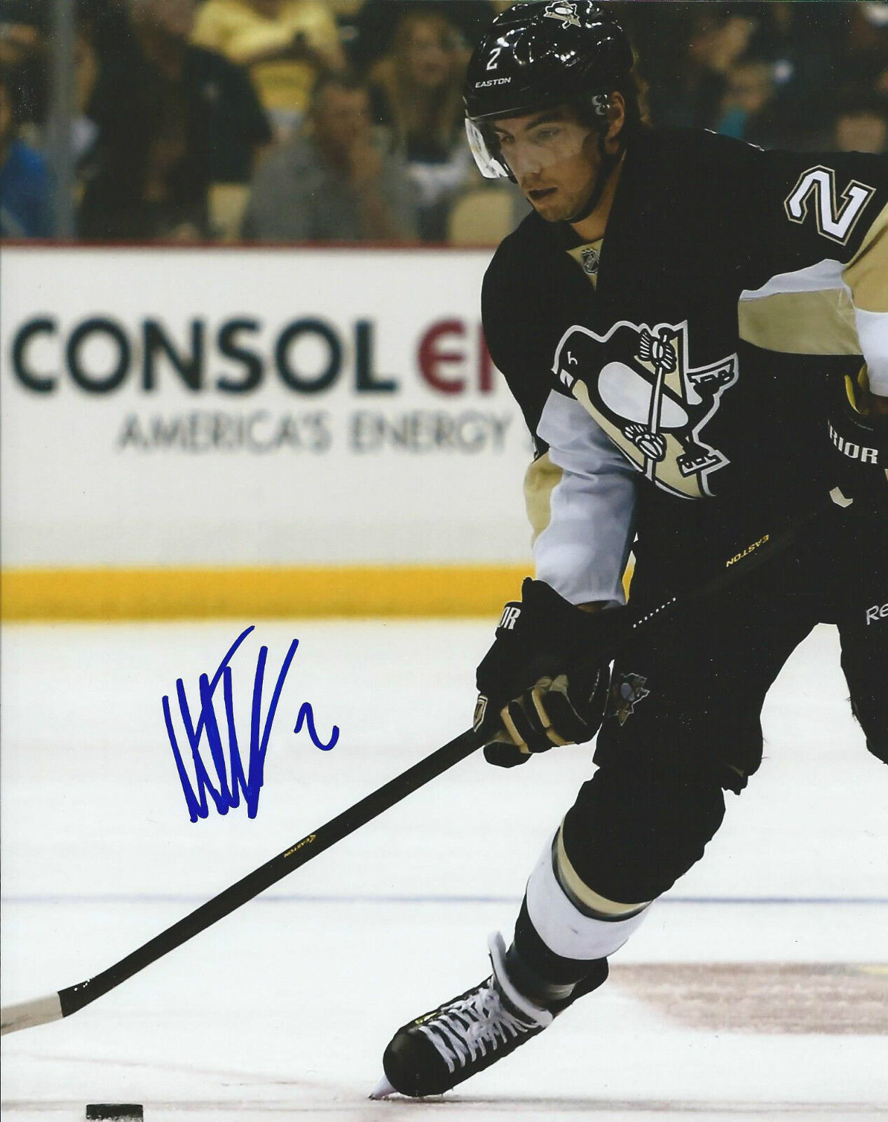 **GFA Pittsburgh Penguins *MATT NISKANEN* Signed 8x10 Photo Poster painting MH2 COA**