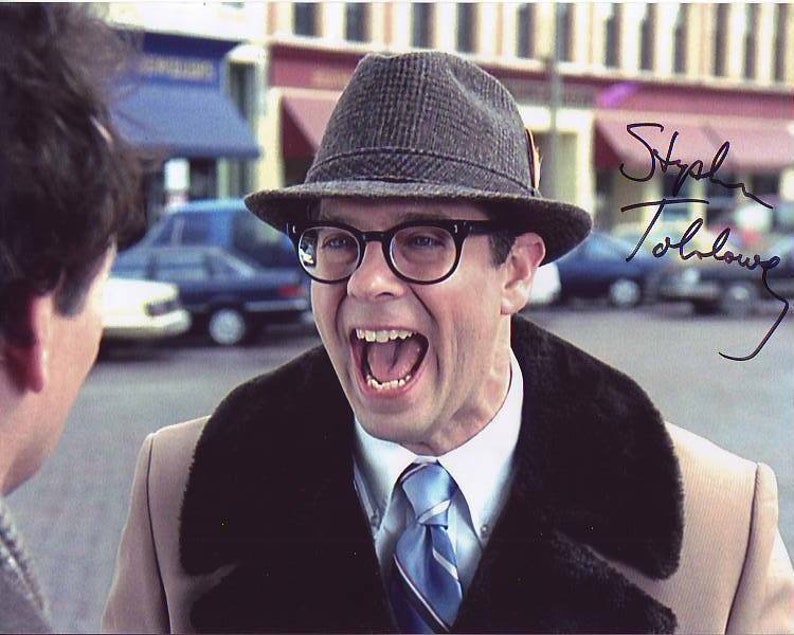 Stephen tobolowsky signed autographed groundhog day ned Photo Poster painting