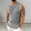  Stylish Mesh Sleeveless Top for Men - Perfect for Summer Outfits by Inlyline