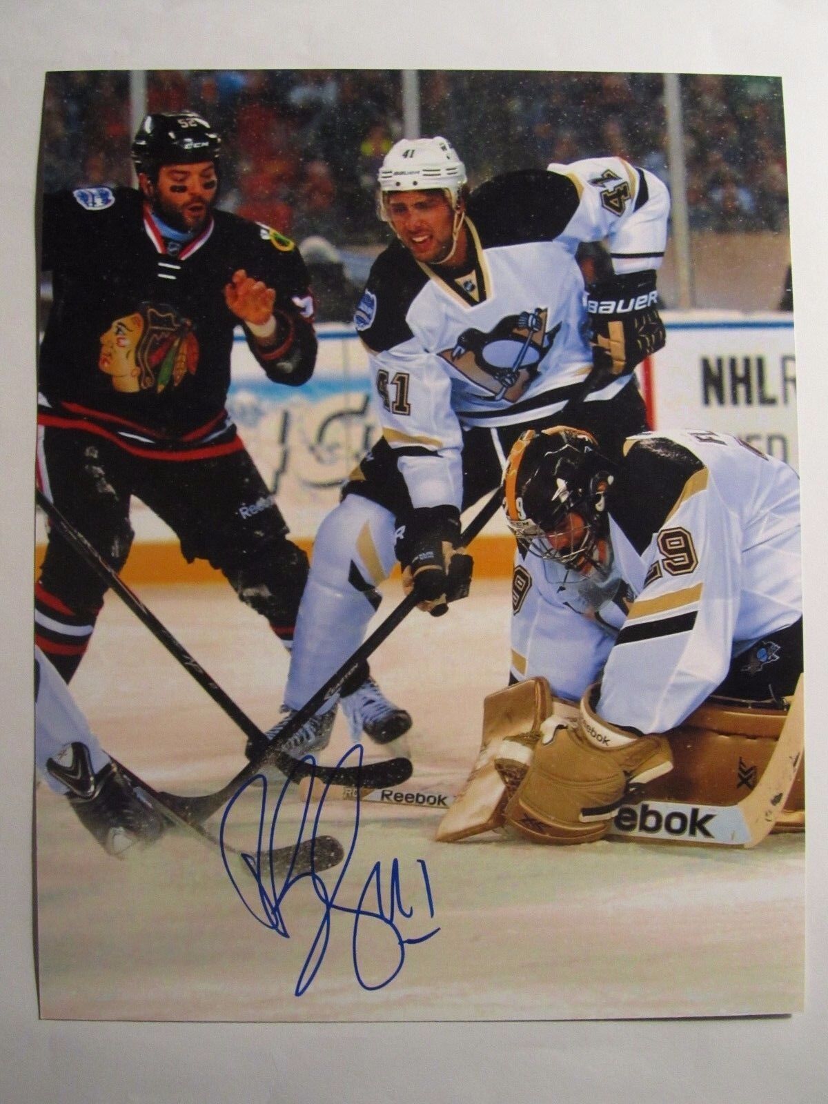 Robert Bortuzzo AUTOGRAPH Photo Poster painting PITTSBURGH PENGUINS signed 8x10 COA