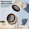 100 Level Portable Bladeless Fan USB Rechargeable Digital Display Desktop Fan