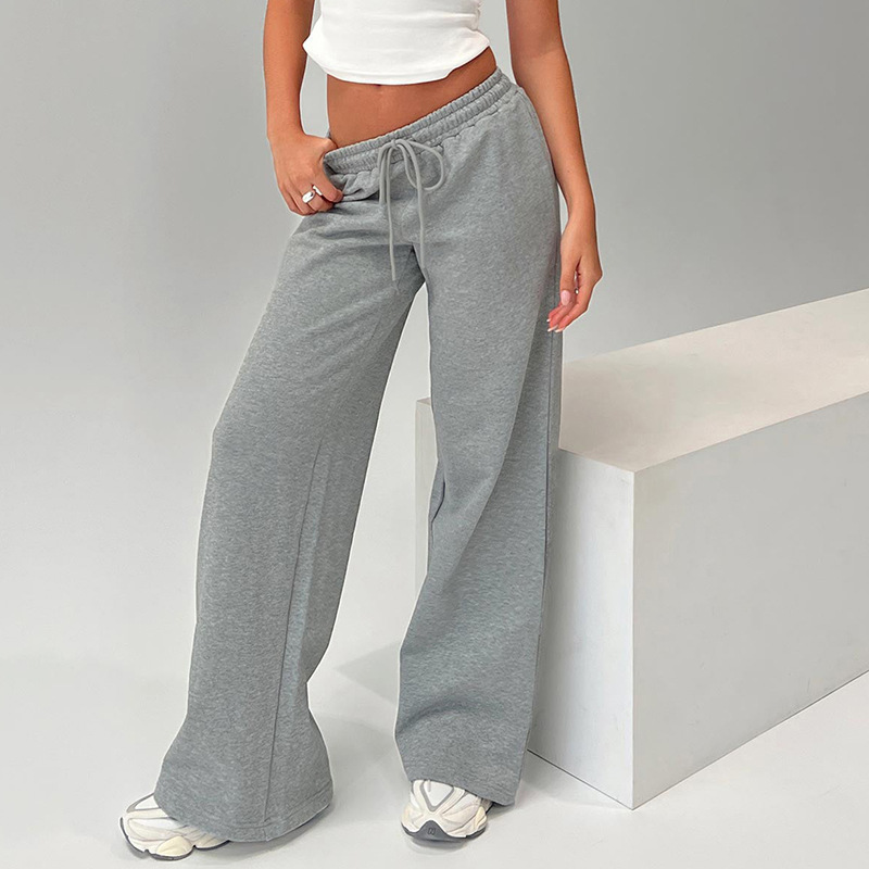 Wide-Leg Pants with Drawstring High Waist - HIGIANNA&reg;