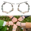Crystal Bracelet DIY Material Pack Natural Stone Bracelet for Crystal Lovers