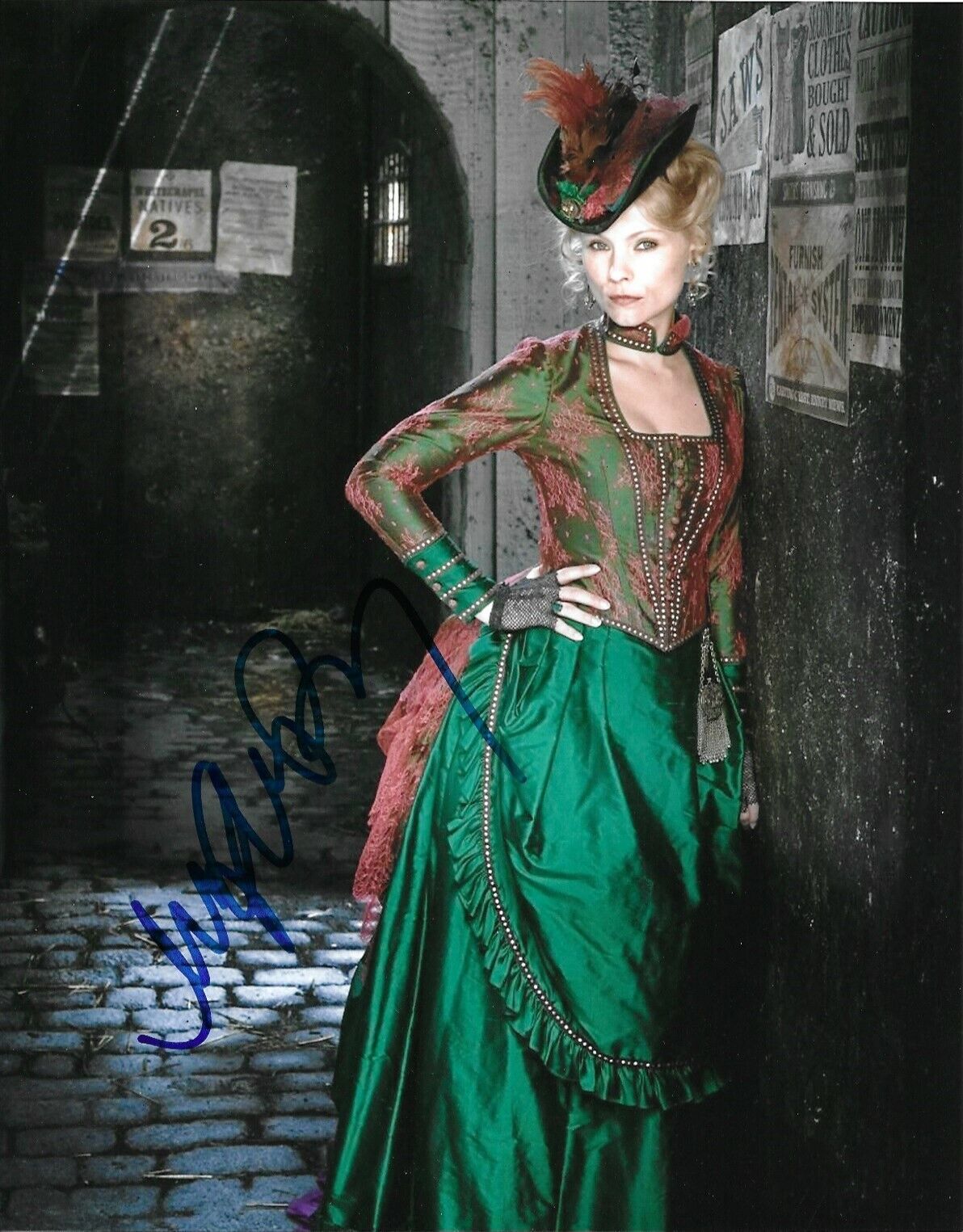 Myanna Buring Signed Ripper Street 10x8 Photo Poster painting AFTAL