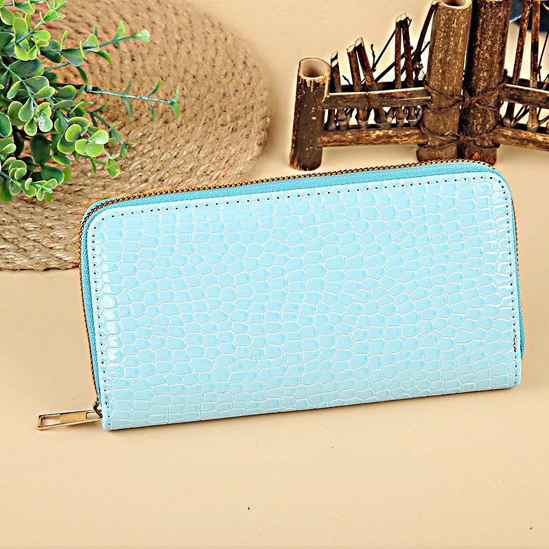 Unisex Solid Color Pu Leather Side Zipper Wallets