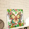 (25x25cm)DIY Pre-Framed 3D Flapping Butterfly Diamond Painting Art Craft Kit Living Room Decor