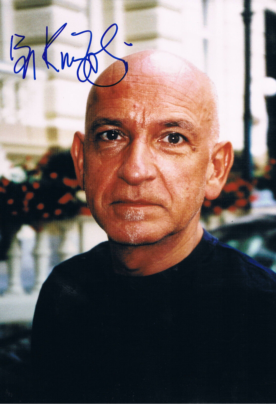 Ben Kingsley 1943- genuine autograph Photo Poster painting 8x12