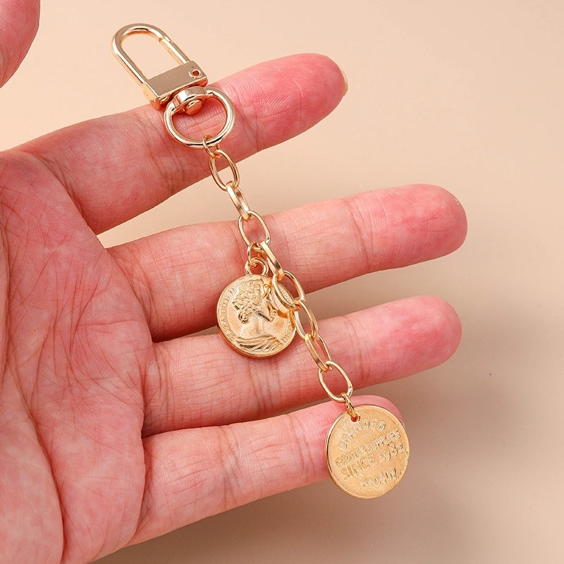 Casual Minimalist Commute Letter Alloy Keychain