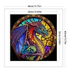 (Stamped/Counted) Dragon - 11CT Cross Stitch 40*40cm/15.75*15.75in