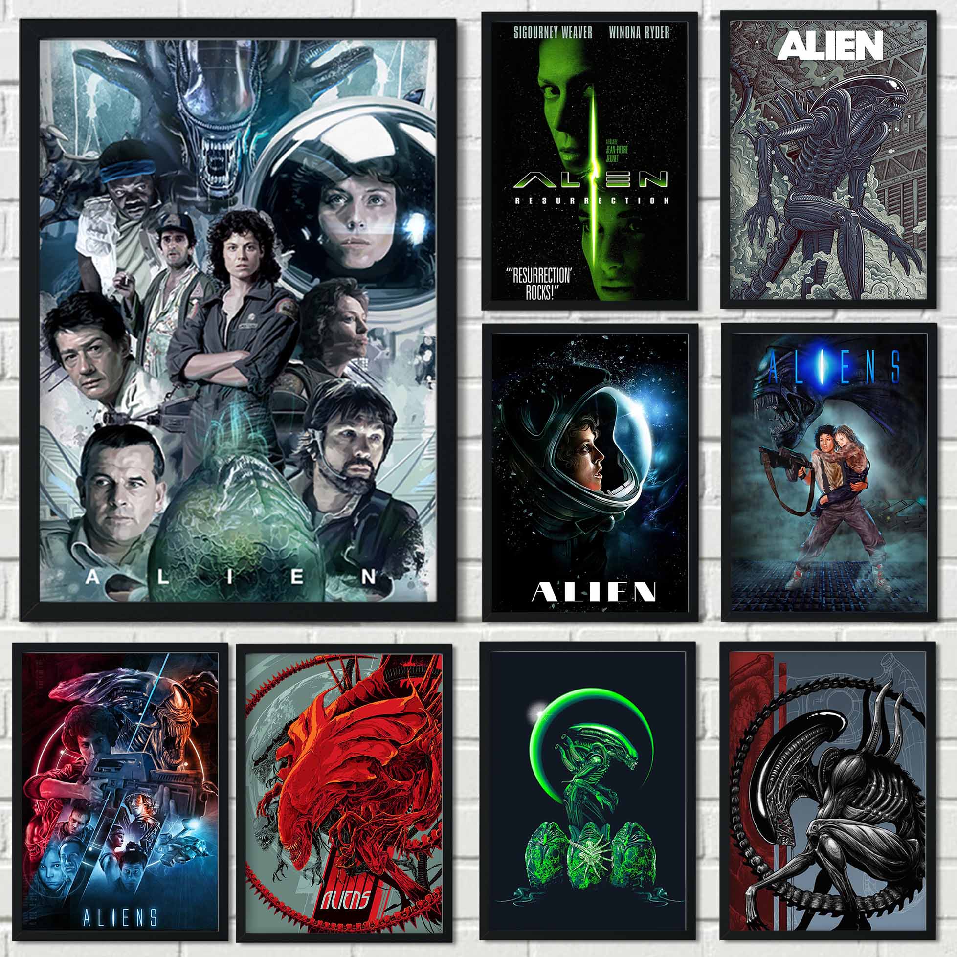 

Alien - Round Drill Diamond Painting - 30*40CM, 40*55cm, 501 Original