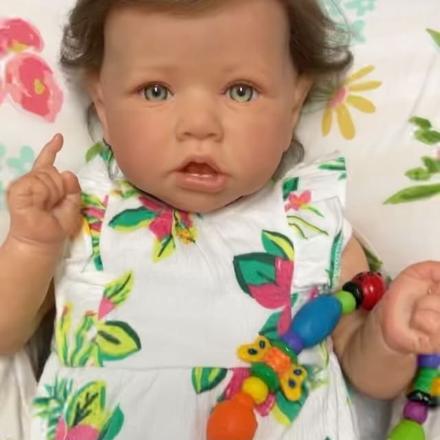 20'' Truly Baby Girl Soft Weighted Reborn Toddler Doll and Lovely Little Baby Named Layla Minibabydolls® Minibabydolls®