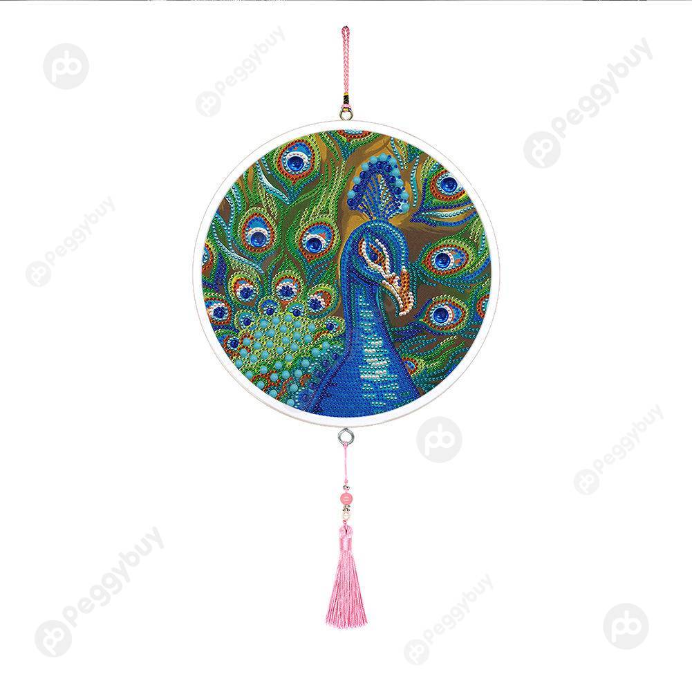 

Peafowl-DIY Creative Diamond Pendant, 501 Original